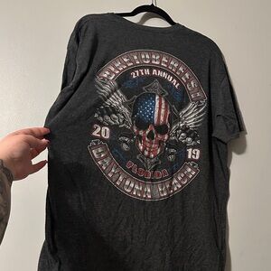 Biketoberfest Graphic Tee - Dark Gray